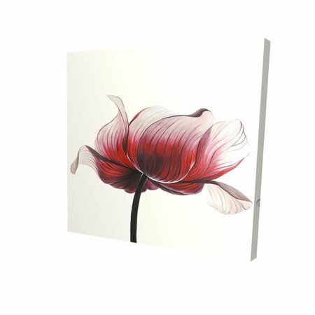 BEGIN HOME DECOR 32 x 32 in. Anemone Flower-Print on Canvas 2080-3232-FL194